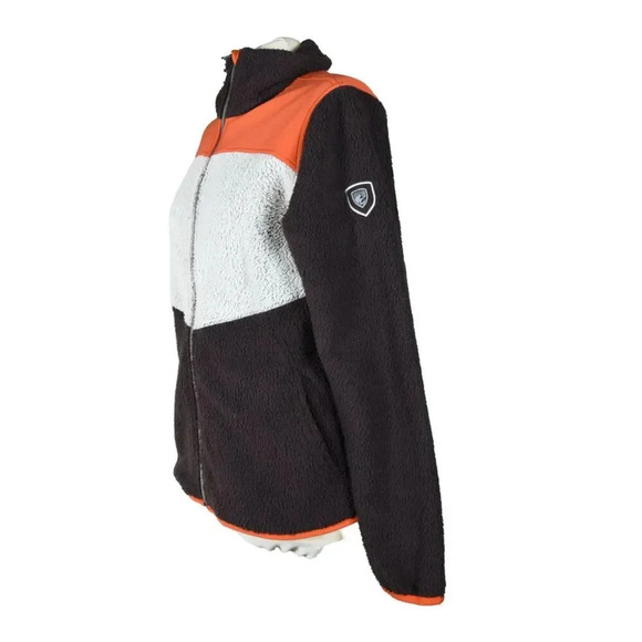 Kuhl Womens Prism Deep Pile Fleece Sherpa Jacket Full Zip Sweater M Ganache - Picture 4 of 8